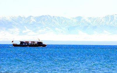 Lago helado de Qinghai, Qinghai, China 1