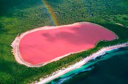 Lago Rosa, Isla Middle, Australia 0