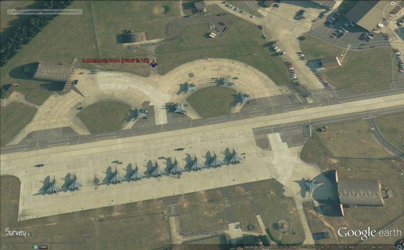 Aviones F-15, F-16, UH-60 en la Base Lakenheath, UK 0 - MiG-29 y SU-27 - Karshi-Khanabad, Uzbekistan 🗺️ Foro Belico y Militar