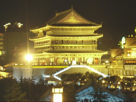 Torre Campana y Tambor, Xi'an, Shaanxi, China 0