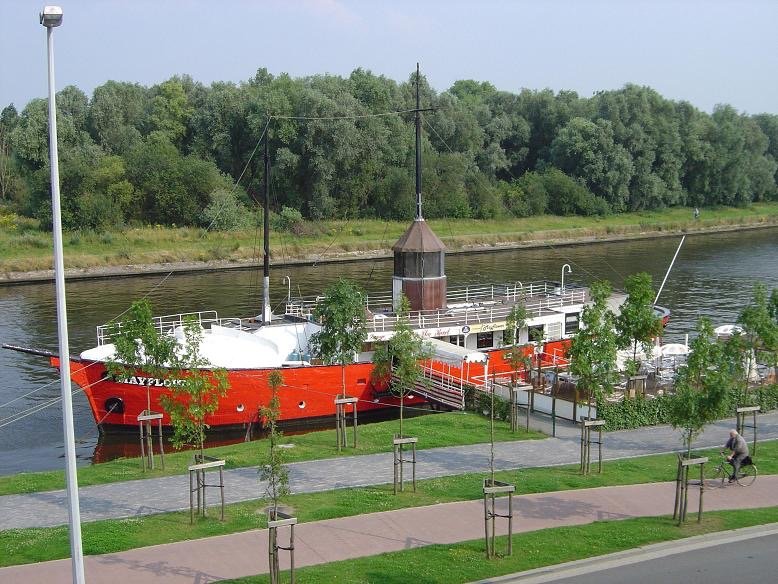 Lichtschip no. 3 Haaks o Mayflower ahora Restaurante 0 - Barcos Faros, Lightvessel o Lightship