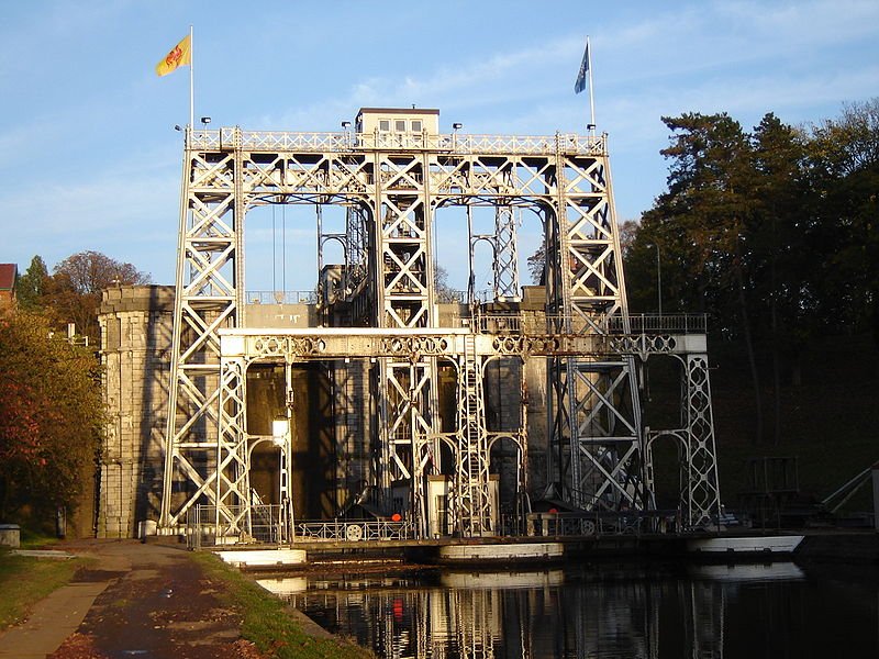 Elevadores del Canal del Centro, Henao (Bélgica) 0 - Ascensor o Elevador de Barcos (Boat Lift or Ship Lift)