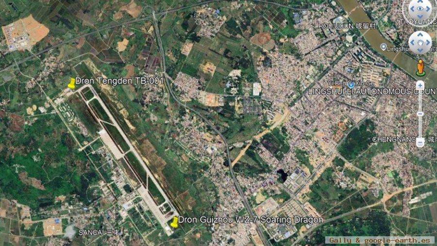 Un Dron WZ-7 Soaring Dragon y un Dron Tengden TB-001 2 - Dron Bayraktar Akıncı, Batman Airport, Turquia 🗺️ Foro Belico y Militar