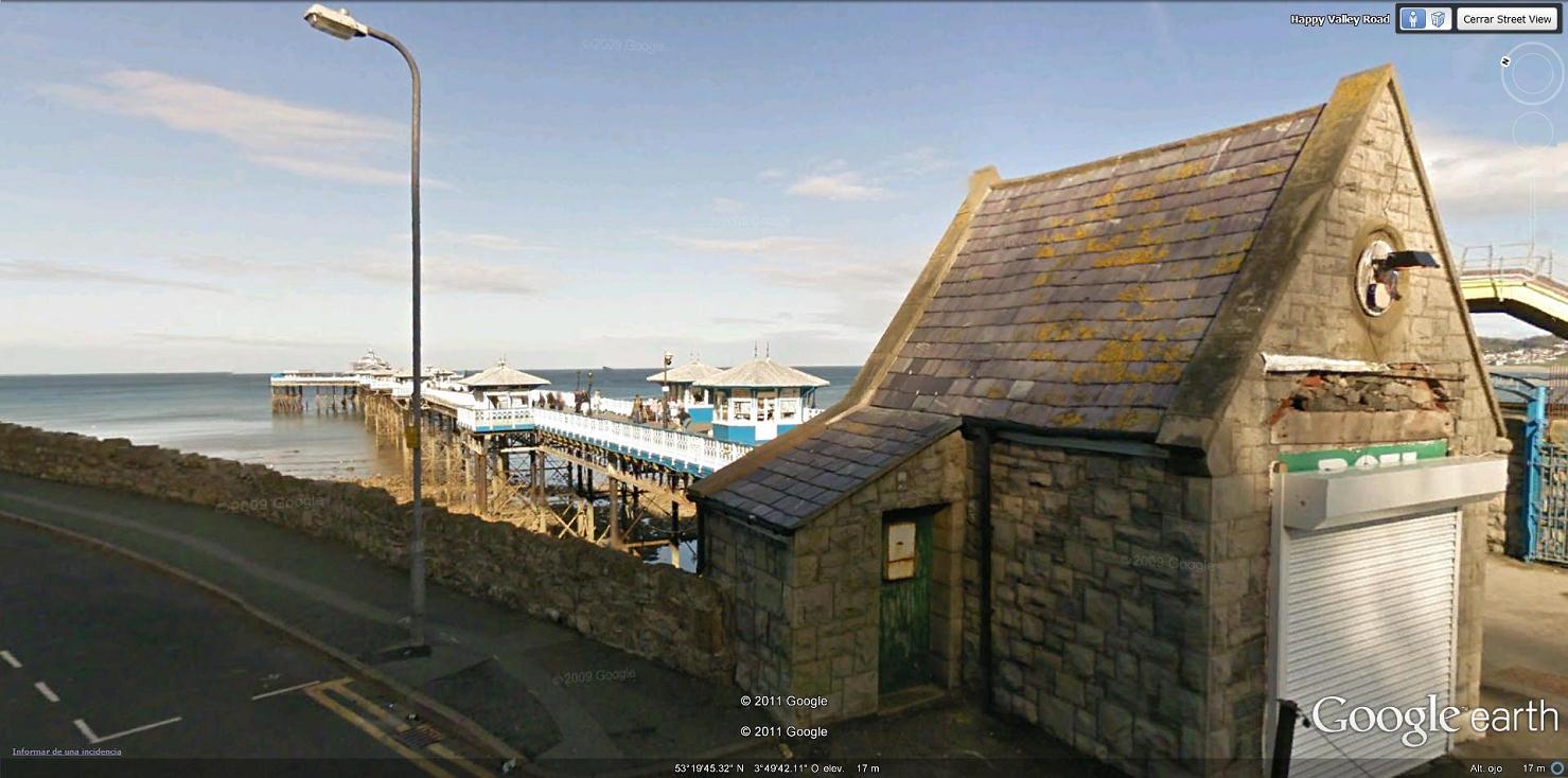 Muelle de madera de Llandudno - Gales 0 - Edificio singular 🗺️ Foro General de Google Earth