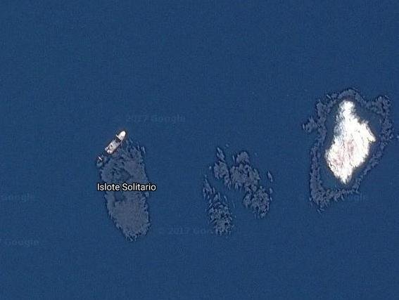 MV LOGOS - en ISLOTE SOLITARIO - CANAL DE BEAGLE 0 - Vapor Monte Sarmiento hundido en Tierra de Fuego 🗺️ Foro General de Google Earth