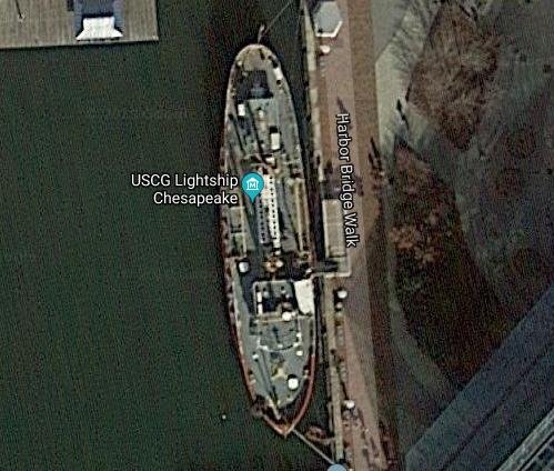 LV 116 o WAL 538 Chesapeake Ahora Barco Museo 2 - LV 95 Outer Gabbard 🗺️ Foro General de Google Earth