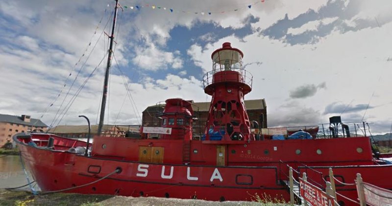 LV 14 SPURN ahora SULA 1 - Barcos Faros, Lightvessel o Lightship