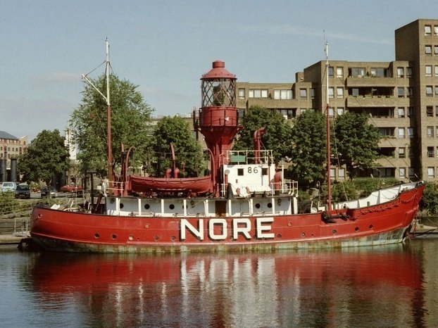 LV 86 NORE, Marina en Hoo, cerca de Rochester 1 - Barcos Faros, Lightvessel o Lightship