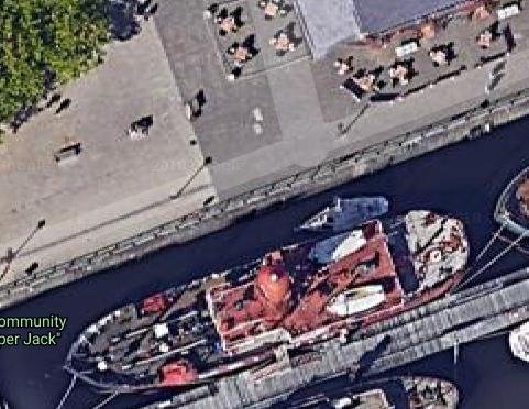 LV 91 HELWICK Ahora Barco Museo en Swansea 2 - LV 72 JUNO, un héroe de Normandía 🗺️ Foro General de Google Earth