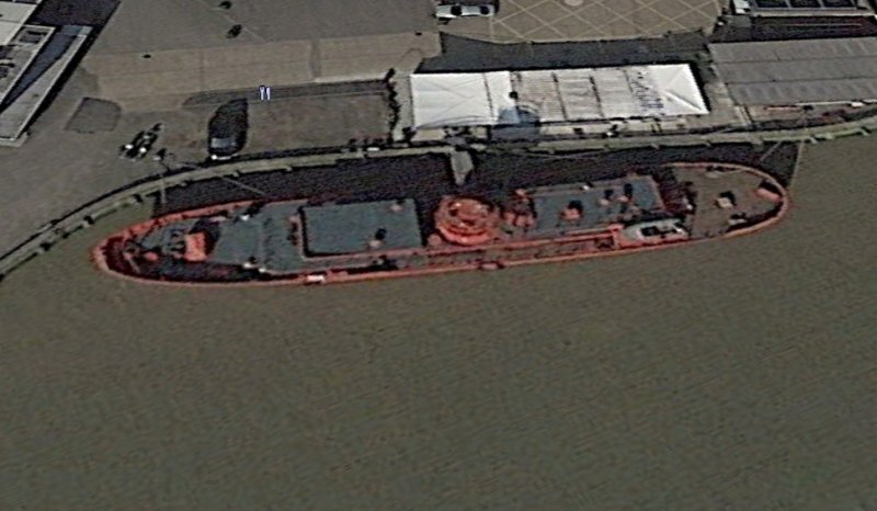 Lightship LV95 atracado en Londres 1 - LV 50 South Goodwin ahora Club Marina de Blyth 🗺️ Foro General de Google Earth