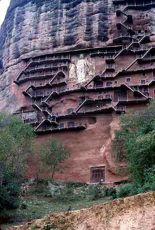 templo Maiji Shan, Tianshui, Gansu, China 0