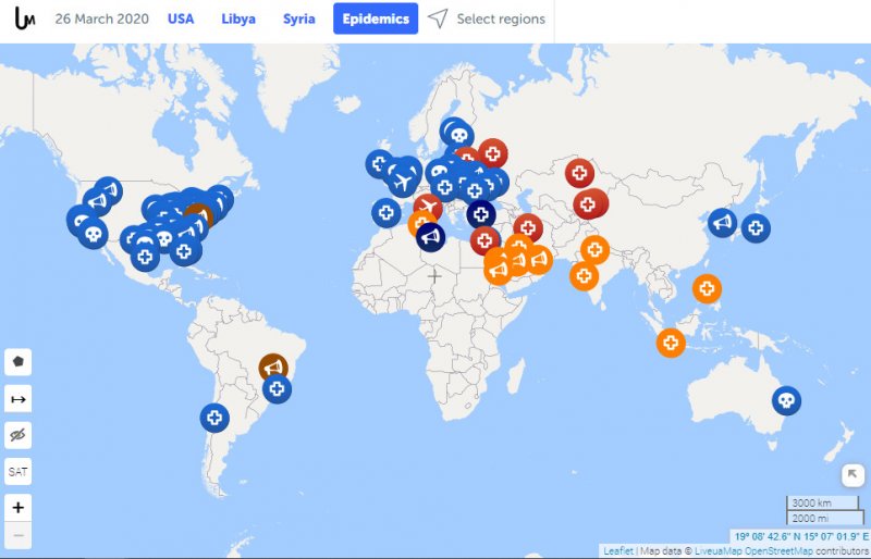 Mapa de Epidemias - Foro Noticias de actualidad y geolocalización