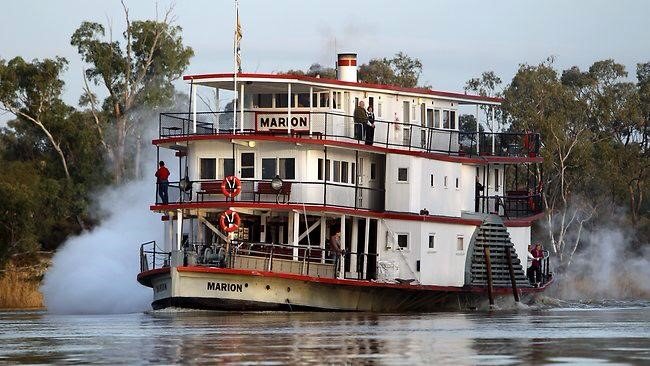 Marion Paddle Steamer, Australia 2 - Barcos Rueda de Paleta o Vapor de ruedas