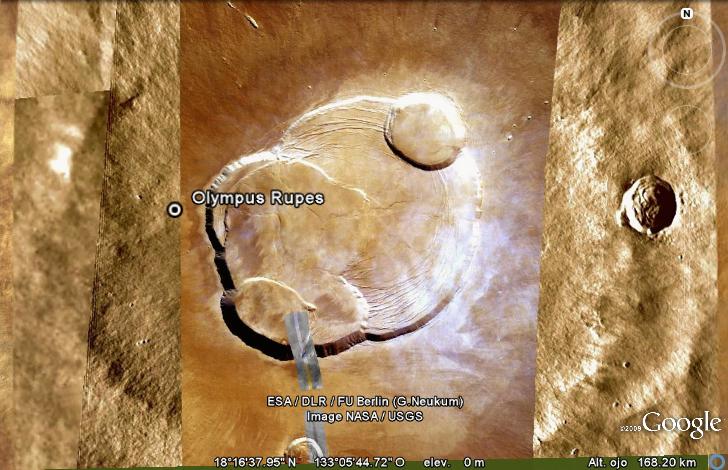 Monte Olimpo de Marte: el mayor volcán del sistema solar 0