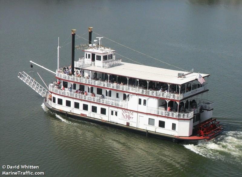 Mary M. Miller Paddle Steamer, USA 2