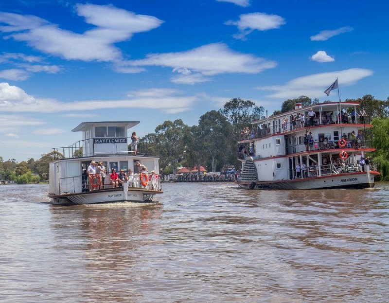 Mayflower Paddle Steamer, Australia 2