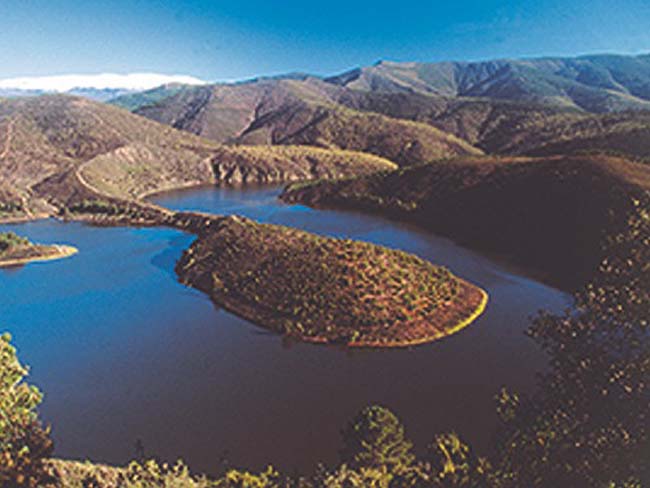 Meandro del Melero sobre el río Alagón 0