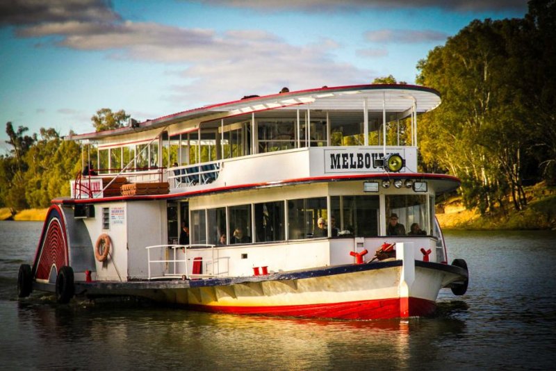 Melbourne Paddle Steamer, Australia 2 - Barcos Rueda de Paleta o Vapor de ruedas