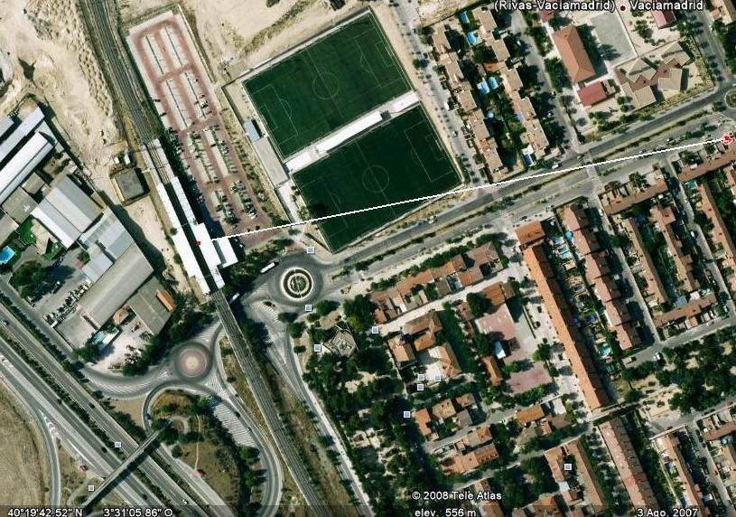 Imagenes de satelite que no coinciden con las calles