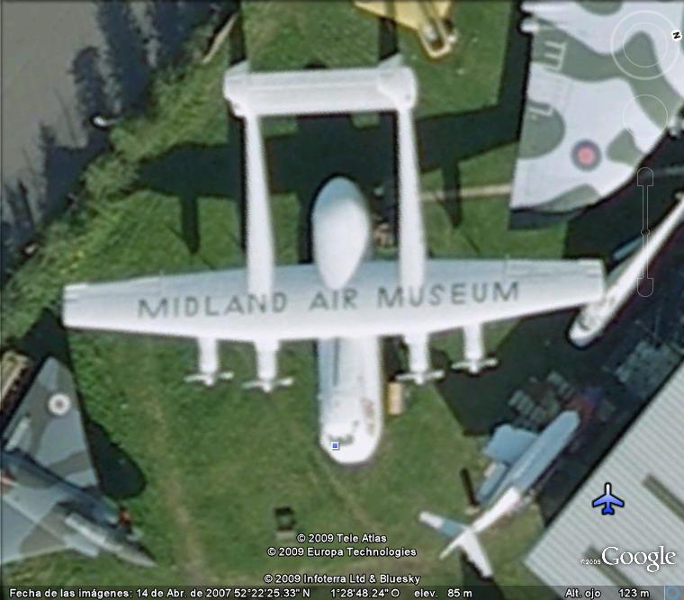 Midland Air Museum - Mensajes al Espacio 🗺️ Foro General de Google Earth