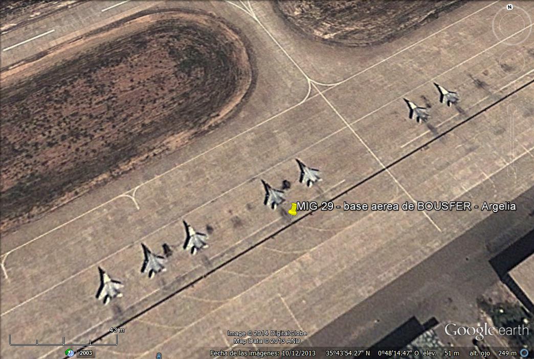 MIG 29 - base aérea de BOUSFER - Argelia 0 - Transall c-160 y Patrulla de Francia - Bergerac - Francia 🗺️ Foro Belico y Militar