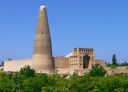 Minarete Emin, Turpan, Xinjiang, China 1