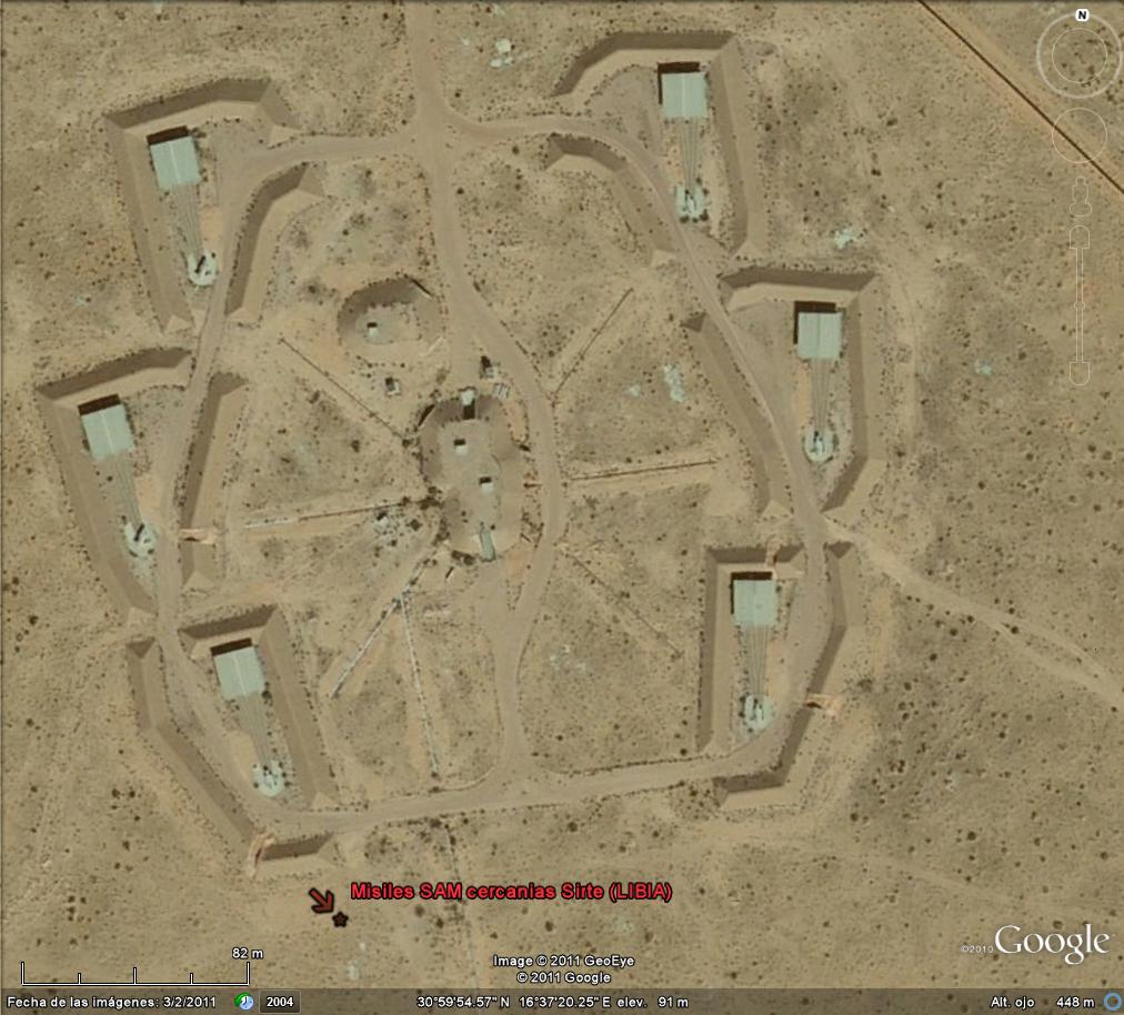 Sistema antiaereo cerca del aeropuerto de Sirte 0 - ATENCION MISILES!!!