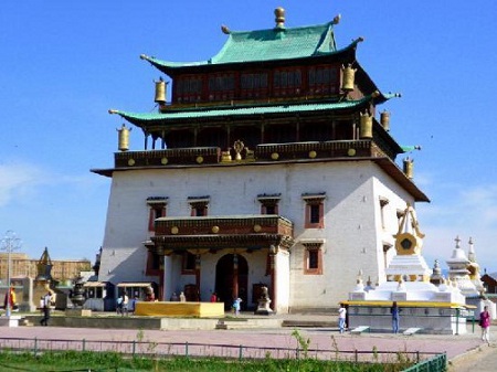 Monasterio Ganden, Xizang, China 1