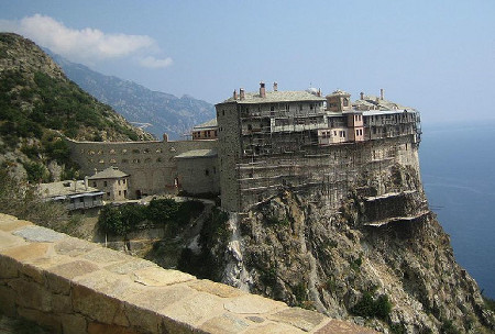 Monasterio Simonos Petra en Athos, Grecia 🗺️ Foro Europa 0