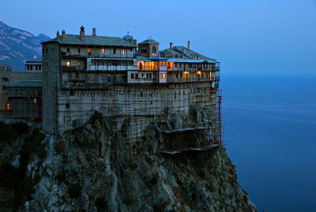 Monasterio Simonos Petra en Athos, Grecia 🗺️ Foro Europa 1