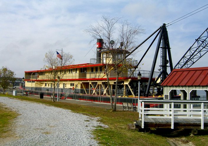 Montgomery Paddle Steamer, USA 2 - Barcos Rueda de Paleta o Vapor de ruedas