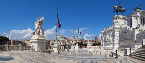 Monumento a Vittorio Emanuele II, Roma, Italia 0