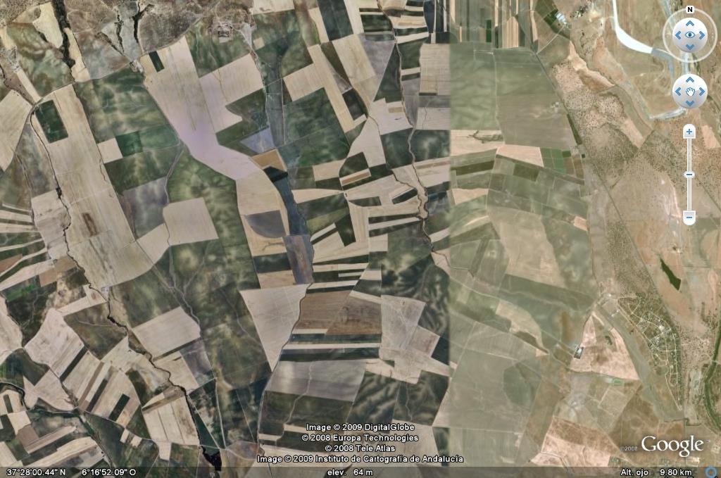 Formas Curiosas a vista de Google Earth
