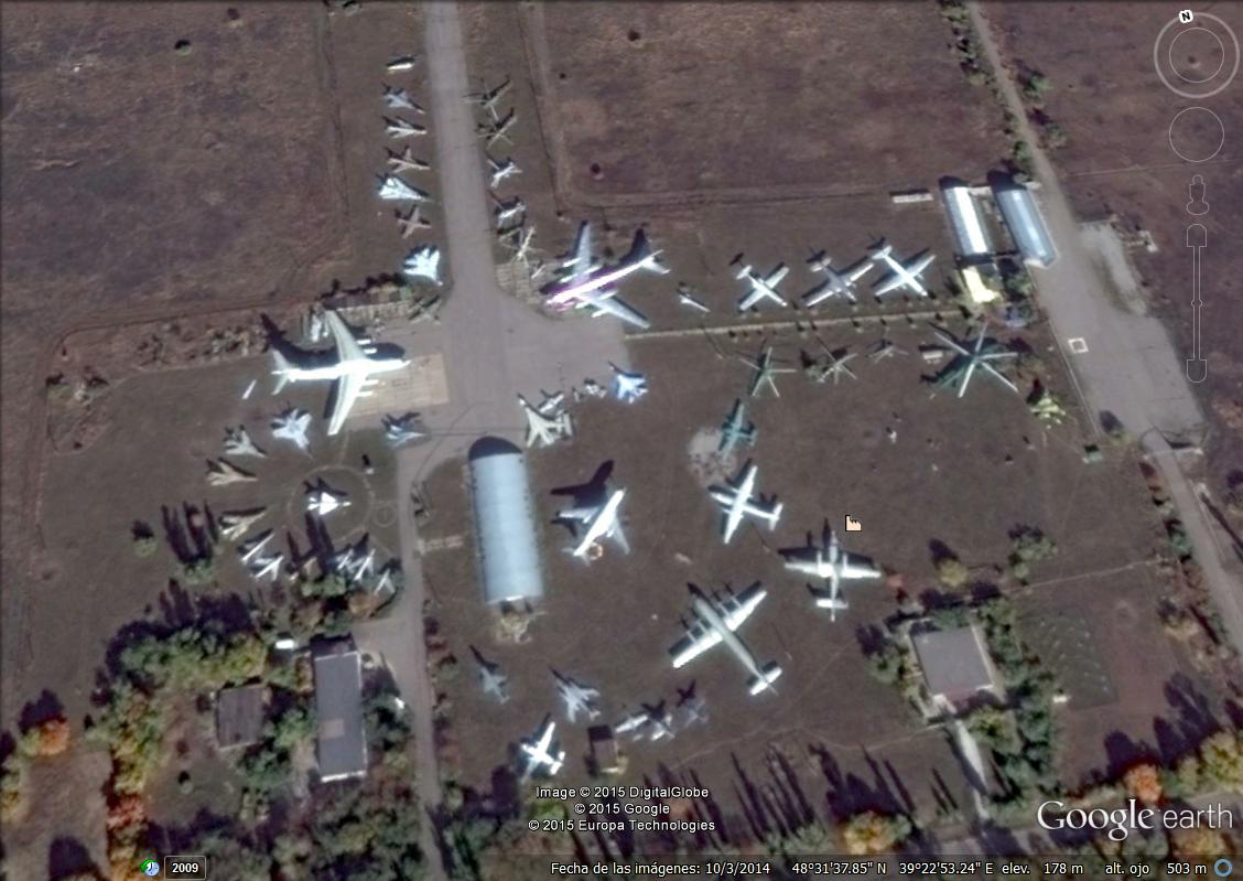 Museo de aviación de Luhansk - Ucrania 1 - Vertedero de aviones militares - Asmara - Eritrea 🗺️ Foro Belico y Militar