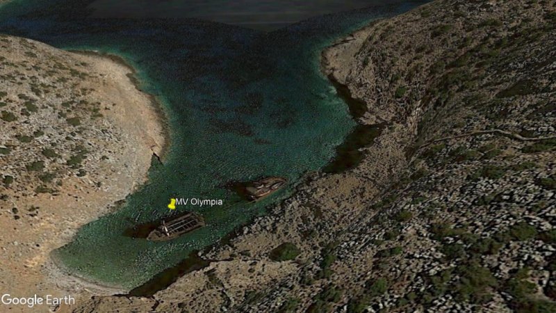 MV Olympia 0 - Barco Fayal abandonado 🗺️ Foro General de Google Earth