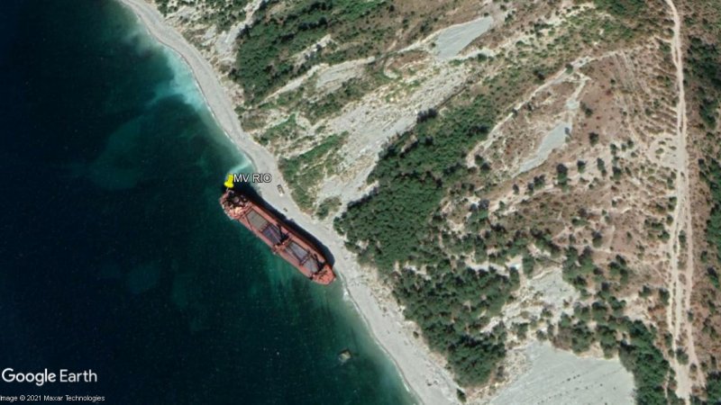 MV RIO, abandonado Mar Negro 0 - MV Kea Trader, botado y hundido 🗺️ Foro General de Google Earth