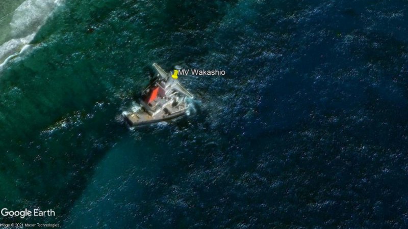 MV Wakashio 0 - MV RMS Mulheim encallado 🗺️ Foro General de Google Earth