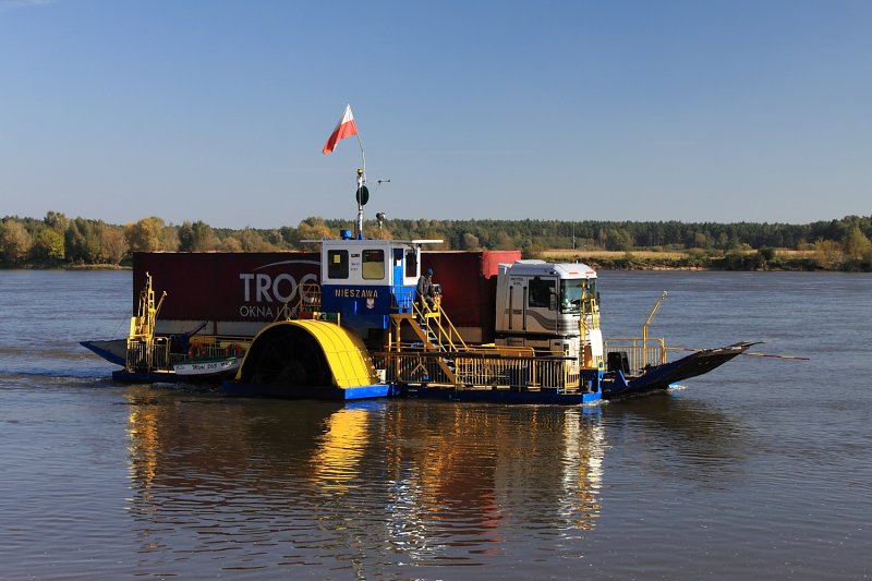 Nieszawa, Ferry Paddle Steamer, Polonia 2