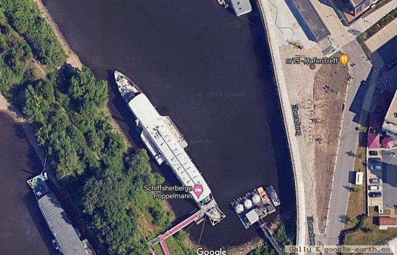 Schiffsherberge Pöppelmann 1 - Otros Barcos Rueda de Paleta en Inglaterra 🗺️ Foro General de Google Earth