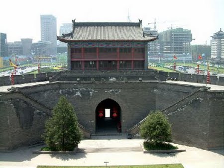 Gran Pagoda del Ganso Salvaje, Xian, Shaanxi, China 1