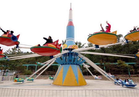 parque de atracciones Monte Taesong, Pyongyang, Korea del No 1