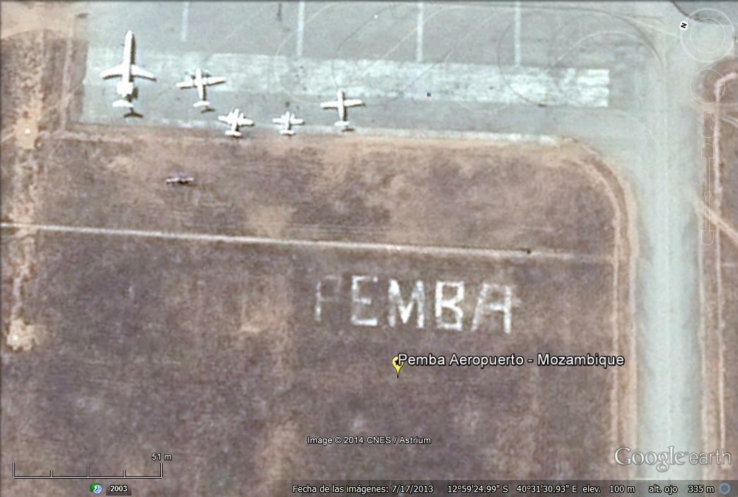 Pemba: en el aeropuerto de la isla del mismo nombre 0 - Mensajes al Espacio