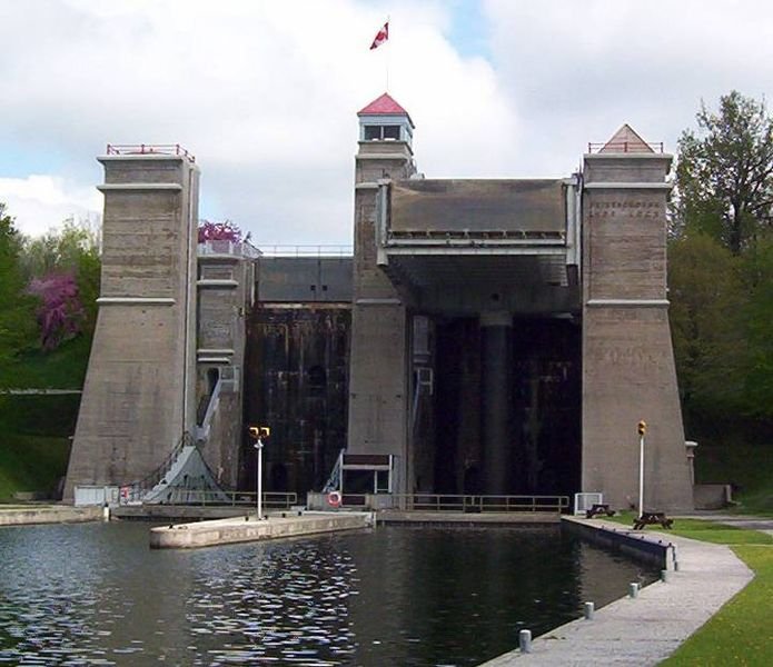 Elevador de barcos de Peterborough, Ontario (Canadá) 0