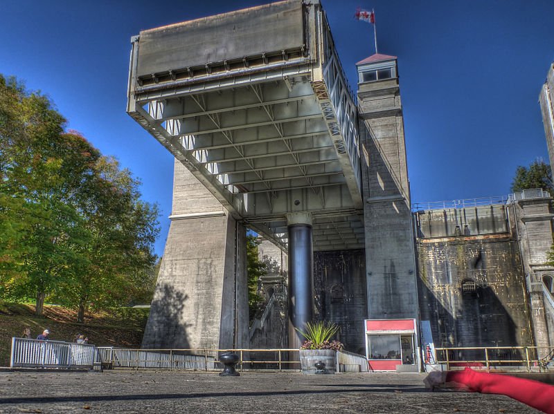 Elevador de barcos de Peterborough, Ontario (Canadá) 1