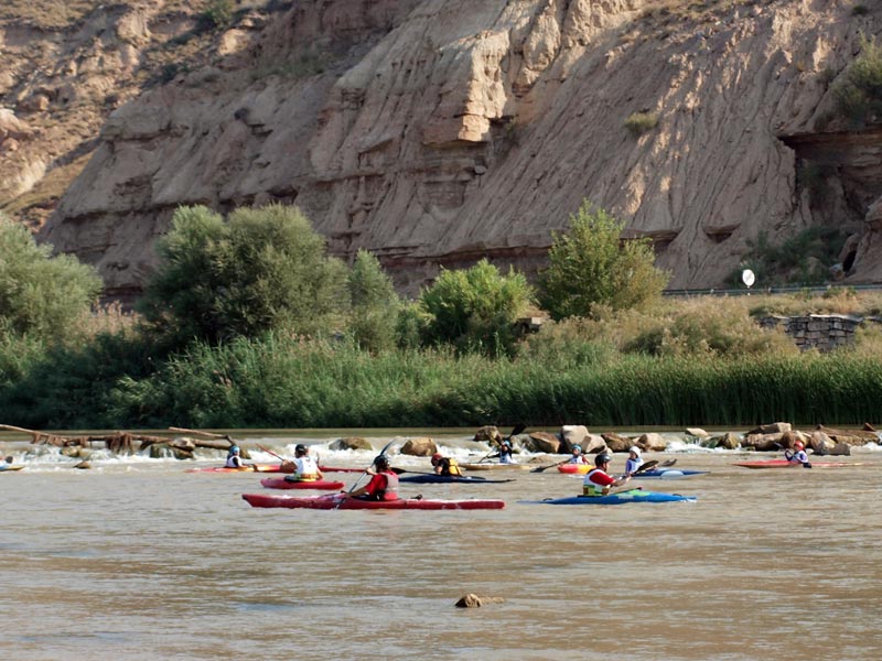 XII descenso del Cinca en piragua 1