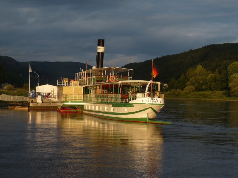 Pirna Paddle Steamer, Alemania 2