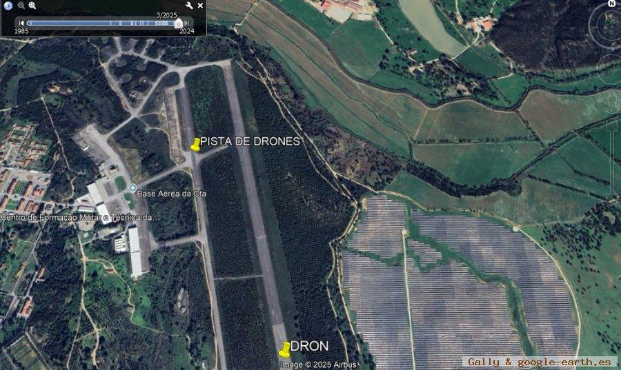 Pista de Drones o UAV en Ex Ota Air Base, Portugal 2