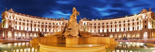 Plaza de la República, Roma, Italia 0