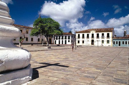 La plaza de San Francisco en San Cristobal, Brasil 1