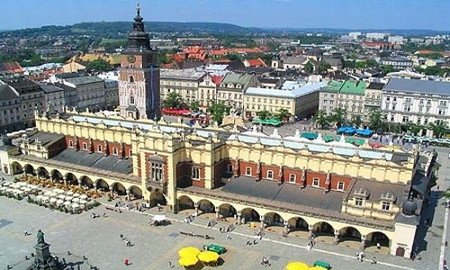 Plaza del mercado, Cracovia, Polonia 1